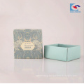 Custom recycled cosmetic rigid cardboard paper box gift packaging for hand made soap